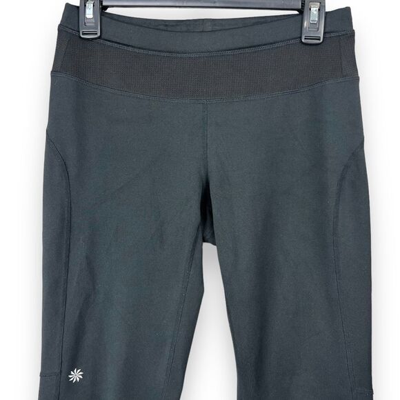 Athleta Runabout Yoga Athletic Stretch Pants XS Black Extra Small Women’s 905874 - Picture 4 of 12
